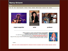 Tablet Screenshot of nancysirianni.com